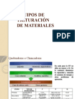 Equipos de Trituración, Beneficio de Materiales I