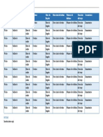 Itinerario de Viaje de Negocios