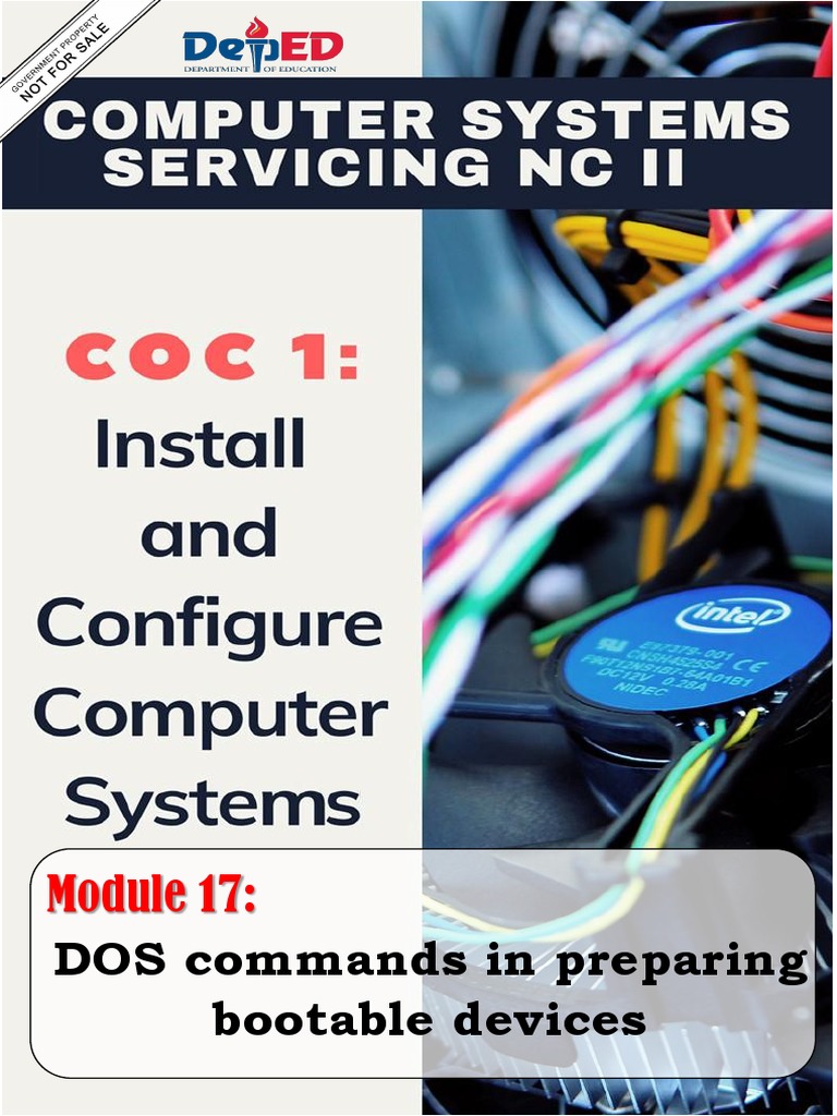 DOS Commands for Bootable USB Creation | PDF | Booting | Usb Flash Drive