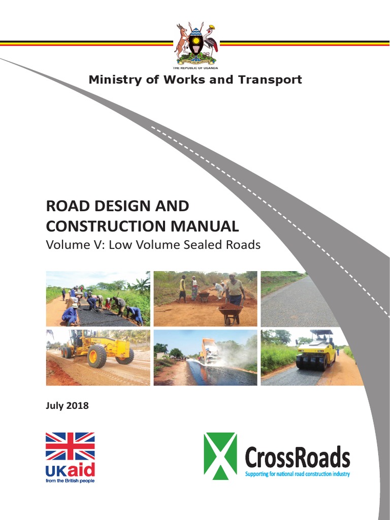 Low Volume Sealed Roads Manual Uganda | PDF | Road | Road Surface