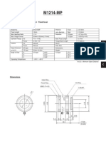 Computar M1214-MP Spec0207