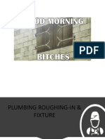 Plumbing Roughing-In & Fixture