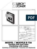 Modul Modul / Module R 726 Module R 726