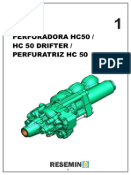 Perfuratriz HC50/HC 50 Drifter/Perfuradora HC 50