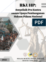 RKUHP: Menyelisik Pro Kontra dalam Upaya Pembangunan Hukum Pidana Nasional