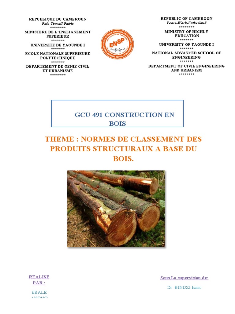 Normes de classement des bois en construction | PDF | Bois | Flexion ...
