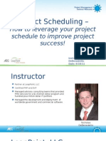 Webcast: Success Is in The Schedule - How To Leverage Your Project Schedule To Improve Project Success