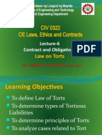 Lecture-6 Law On Torts