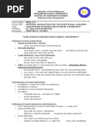 MERRYAN A. TOTAAN Visual Impairment SPED 214