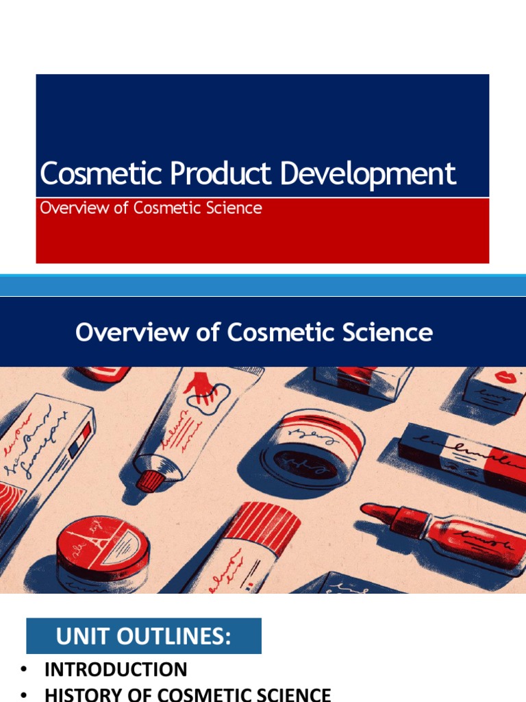 A. Overview of Cosmetic Science PDF Cosmetics Food And Drug