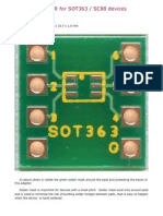 SOT363 or SC88 Adapters