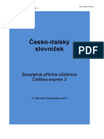 Slovnik CE2 Italsky