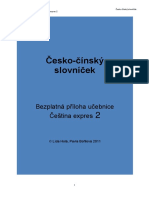 Slovnik CE2 Cinsky