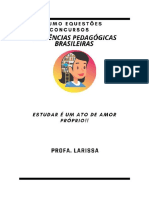 Tendências Pedagógicas Brasileiras Resumo e Questões