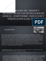 EXPOSICION El Problema Del Origen y Validación de Los