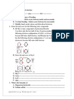 Chapter Two Bonding and Structure