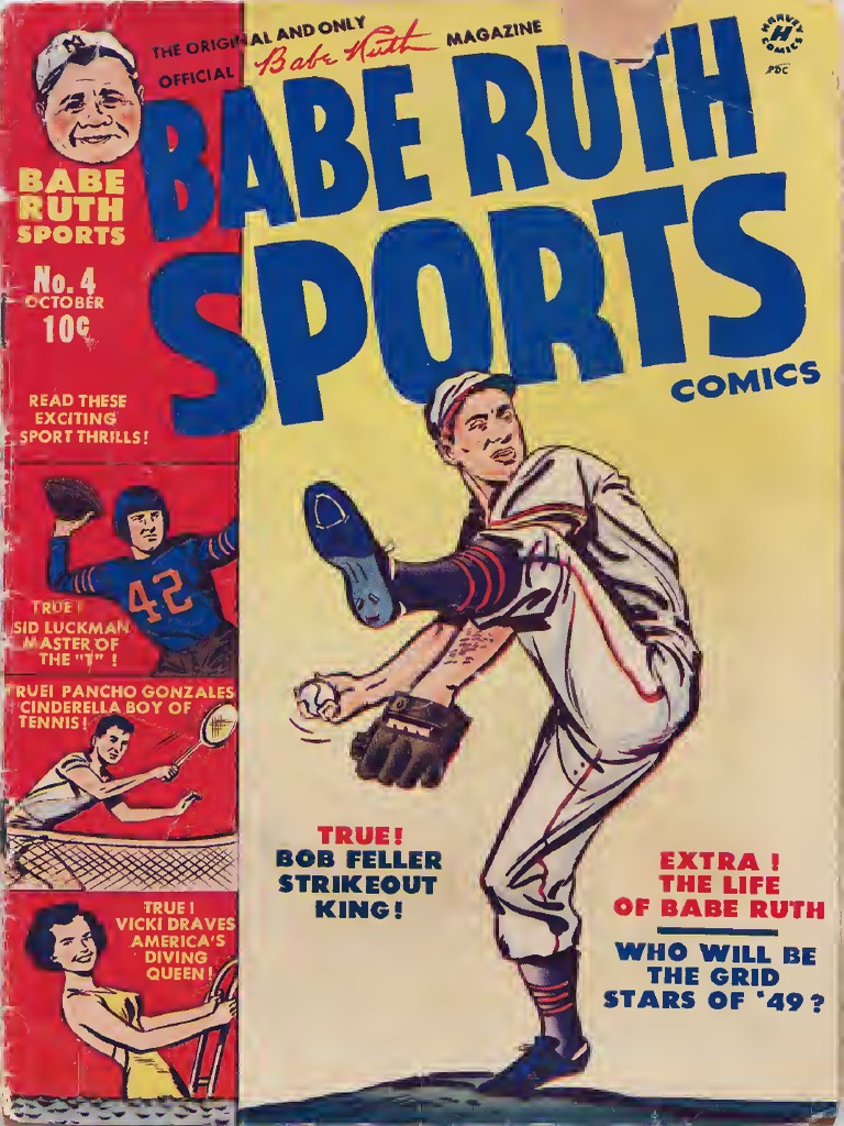 Babe Ruth Sports 004 Harvey1949 No CF Sooth Yoc | PDF | Major League ...