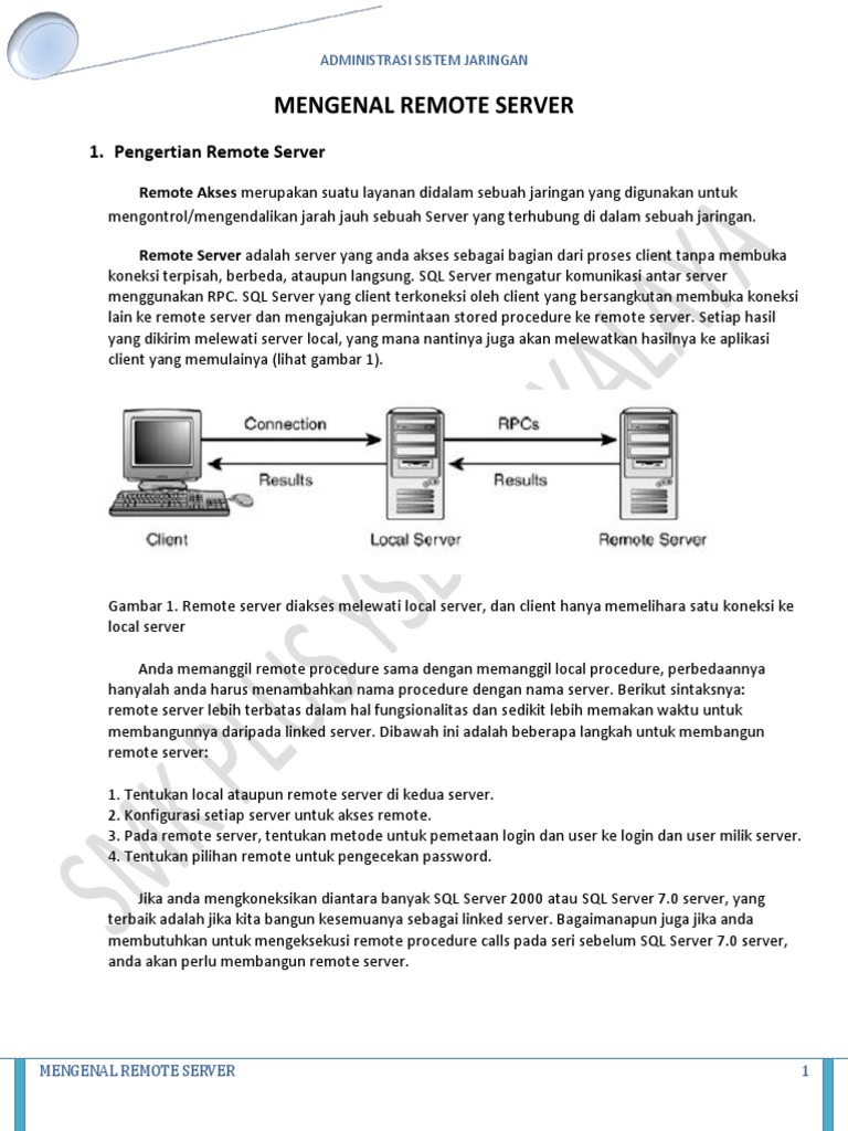 Materi SSH Server Di Debian-1 | PDF
