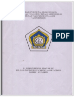 STANDAR OPERASIONAL PROSEDUR (SOP) PELAKSANAAN TUGAS GURU - TENAGA KEPENDIDIKAN MADRASAH TSANAWIYAH ASSA ADAH TAHUN 2020 - PDF