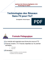 Cours Technologies Des Réseaux Sans Fils Pour LIoT , Chapitre I