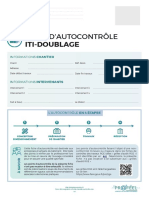 Fiche Autocontrole Bati ITI Doublage Int