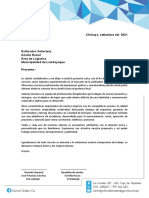 Carta de Presentacion