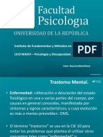 Clase 2018 - Discapacidad Psicosocial y Rehabilitación