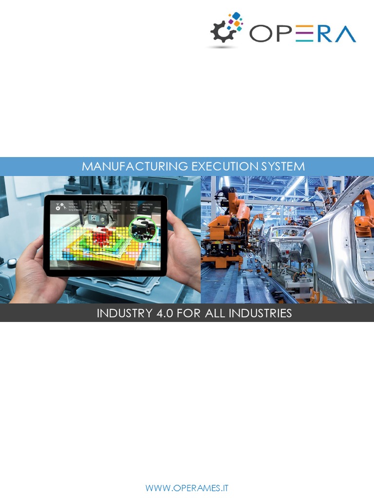 OPERA MES: Smart Manufacturing Solutions | PDF | Real Time Computing ...
