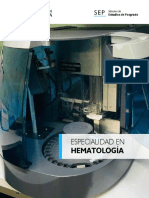 Especialidad Hematologia