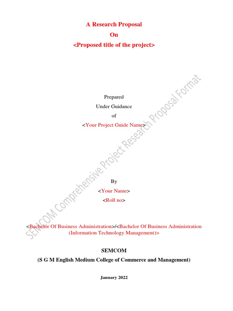 Draft of Research Proposal | PDF | Art