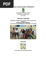 HORTICULTURE THERAPY FOR PHYSICALLY AND MENTALLY CHALLENGED CHILDREN