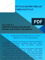 Implementasi Komunikasi Pembangunan - Cikitha & Salma