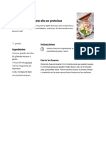 1) Bol de Desayuno Keto Alto en Proteínas - Diet Doctor