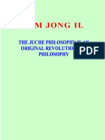 The Juche Philosophy Is An Original Revolutionary Philosophy