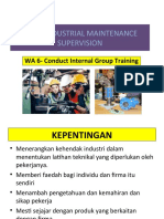 CU08-WA 6 Conduct Internal Group Training