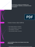 Identifikasi Bahaya, Penilaian Resiko Dan Pengendalian Resiko