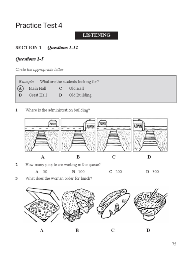 T4 Cambridge Practice Tests For IELTS 1 | PDF