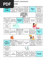 B1 be going to vs present continuous (1)