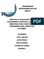 La Evolución de La Inteligencia Artificial