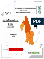 Reporte Diario de Focos de Calor