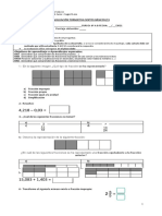 Evaluacion Formativa1 - Sextos Basicos 2021