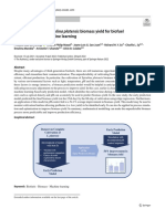 Early Prediction of Spirulina Platensis Biomass Yield For Biofuel Production Using Machine Learning