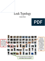Lock Typology Contact Sheet