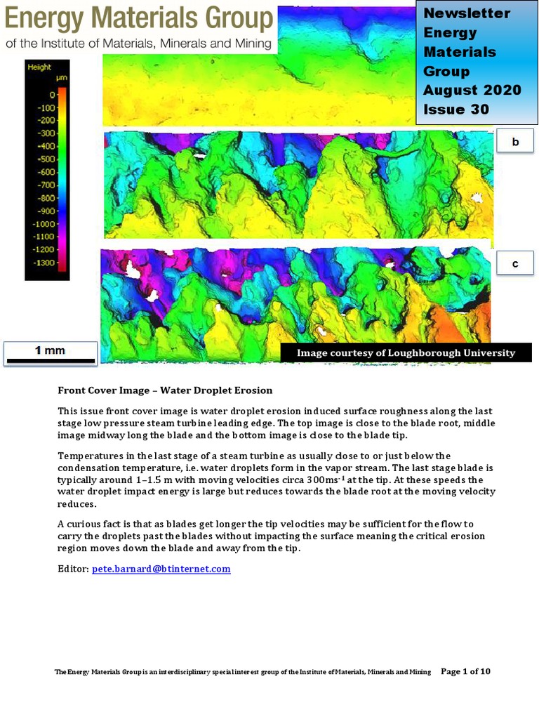 Issue 30 20200801 Energy Materials Group Newsletter PDF Energy Storage Lithium Ion Battery