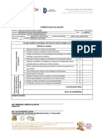 Formato de Evaluación: Instituto Tecnológico de Ciudad Madero