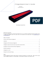 Continuum Fingerboard User's Guide: May 23, 2011 Firmware Version 4.20