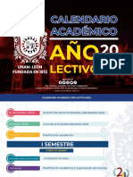 Calendario Academico UNAN Leon 2023