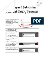 Darnelle Fleming - Signing and Submitting Your Lab Safety Contract