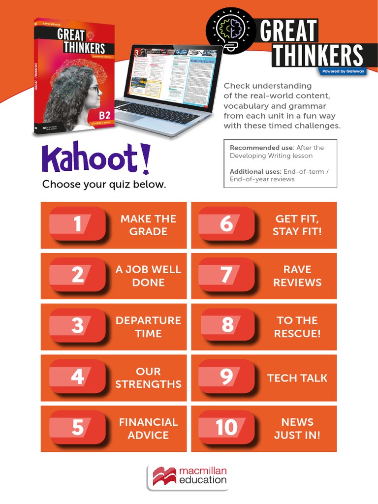 Kahoot Pdf