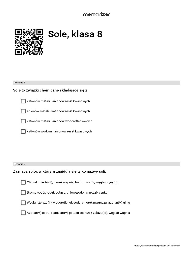 Sole, Klasa 8 ROZWIĄŻ PDF